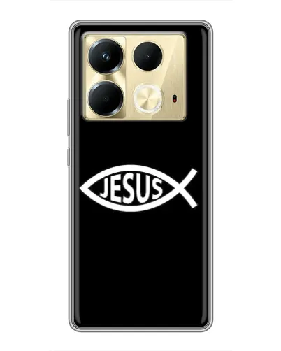 Чехол для Infinix Note 40 с картинкой «Классический Jesus»