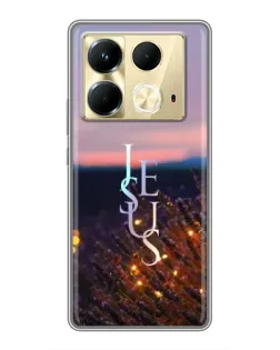 Чохол для Infinix Note 40 з картинкою «Світло Боже уночі»