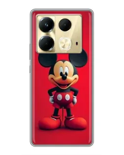 Чехол для Infinix Note 40 с картинкой «Mickey в полный рост»