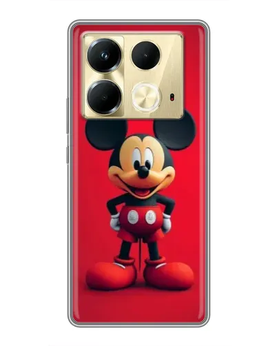 Чехол для Infinix Note 40 с картинкой «Mickey в полный рост»