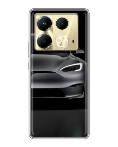 Чехол для Infinix Note 40 с картинкой «Tesla Model S Look»