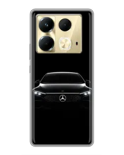 Чехол для Infinix Note 40 с картинкой «Mercedes Vision — концепт»