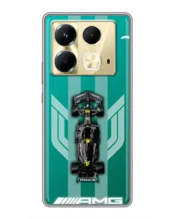 Чехол для Infinix Note 40 с картинкой «Mercedes AMG Petronas»