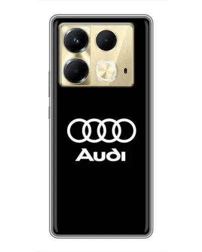 Чехол для Infinix Note 40 с картинкой «Классическое лого Audi» Чехол для Infinix Note 40 с картинкой «Классическое лого Audi»
