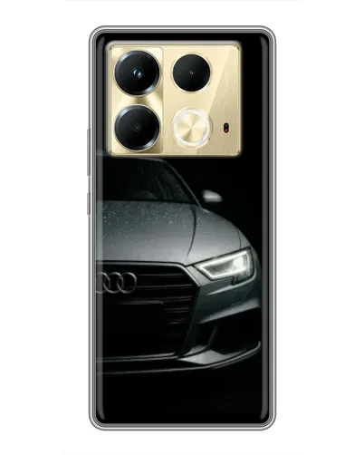Чехол для Infinix Note 40 с картинкой «Audi — детализация кузова» Чехол для Infinix Note 40 с картинкой «Audi — детализация кузова»