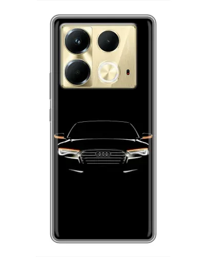 Чехол для Infinix Note 40 с картинкой «Audi — ночной контур» Чехол для Infinix Note 40 с картинкой «Audi — ночной контур»