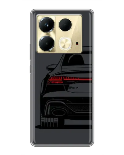 Чехол для Infinix Note 40 с картинкой «Задняя часть Audi — арт» Чехол для Infinix Note 40 с картинкой «Задняя часть Audi — арт»