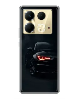 Чехол для Infinix Note 40 с картинкой «Audi — хищный взгляд»