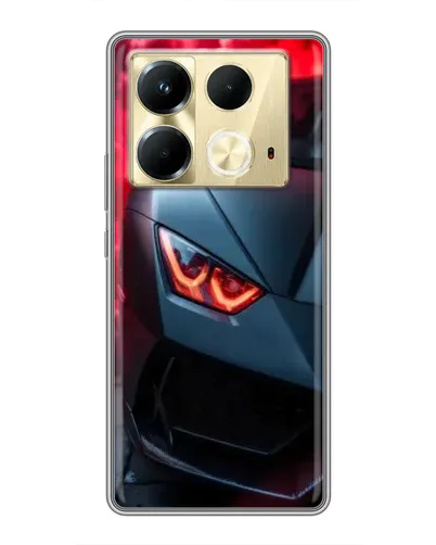 Чехол для Infinix Note 40 с картинкой «Lamborghini красное сияние» Чехол для Infinix Note 40 с картинкой «Lamborghini красное сияние»