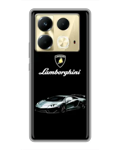 Чехол для Infinix Note 40 с картинкой «Логотип Lamborghini классика» Чехол для Infinix Note 40 с картинкой «Логотип Lamborghini классика»