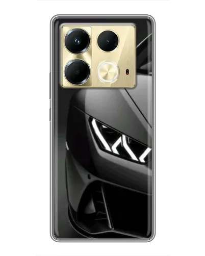 Чехол для Infinix Note 40 с картинкой «Lamborghini фары детализация» Чехол для Infinix Note 40 с картинкой «Lamborghini фары детализация»