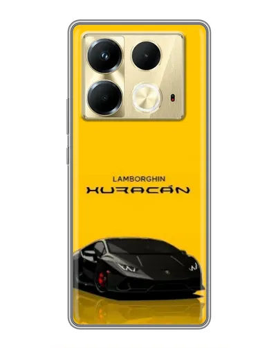 Чехол для Infinix Note 40 с картинкой «Lamborghini Huracan черный» Чехол для Infinix Note 40 с картинкой «Lamborghini Huracan черный»