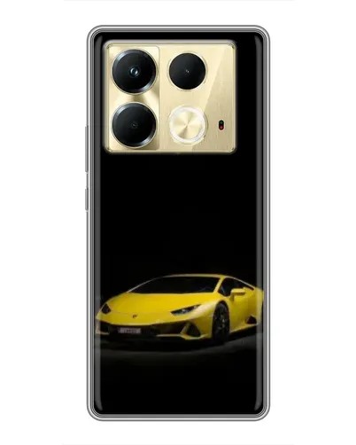 Чехол для Infinix Note 40 с картинкой «Lamborghini желтый акцент» Чехол для Infinix Note 40 с картинкой «Lamborghini желтый акцент»