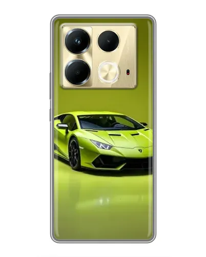 Чехол для Infinix Note 40 с картинкой «Салатовый Lamborghini Huracan» Чехол для Infinix Note 40 с картинкой «Салатовый Lamborghini Huracan»