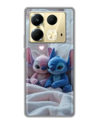 Чехол для Infinix Note 40 с картинкой «Плюшевые Стич Ангел» Чехол для Infinix Note 40 с картинкой «Плюшевые Стич Ангел»