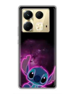 Чехол для Infinix Note 40 с картинкой «Неоновый Stitch» Чехол для Infinix Note 40 с картинкой «Неоновый Stitch»