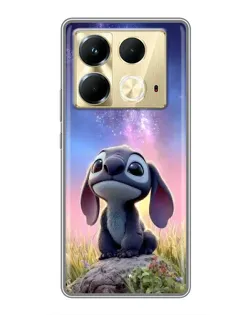 Чехол для Infinix Note 40 с картинкой «Стич на рассвете» Чехол для Infinix Note 40 с картинкой «Стич на рассвете»