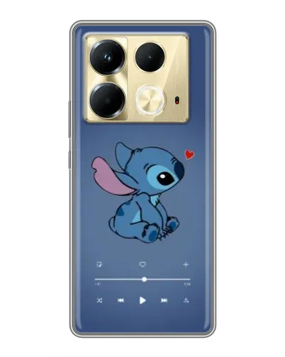 Чехол для Infinix Note 40 с картинкой «Музыкальный Stitch» Чехол для Infinix Note 40 с картинкой «Музыкальный Stitch»