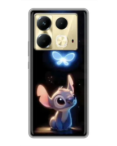 Чехол для Infinix Note 40 с картинкой «Сияющий Стич» Чехол для Infinix Note 40 с картинкой «Сияющий Стич»