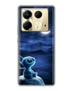 Чехол для Infinix Note 40 с картинкой «Лунная ночь Стича» Чехол для Infinix Note 40 с картинкой «Лунная ночь Стича»