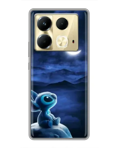 Чехол для Infinix Note 40 с картинкой «Лунная ночь Стича» Чехол для Infinix Note 40 с картинкой «Лунная ночь Стича»