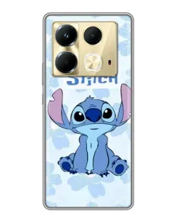 Чехол для Infinix Note 40 с картинкой «Stitch среди цветов» Чехол для Infinix Note 40 с картинкой «Stitch среди цветов»