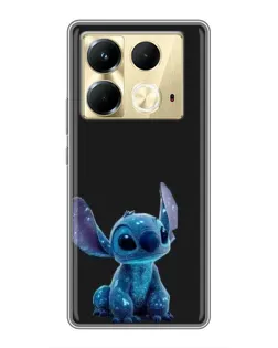 Чехол для Infinix Note 40 с картинкой «Стич на черном» Чехол для Infinix Note 40 с картинкой «Стич на черном»