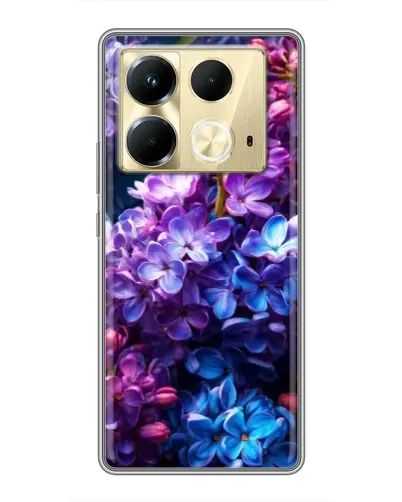 Чехол для Infinix Note 40 с картинкой «Сиреневый цвет»