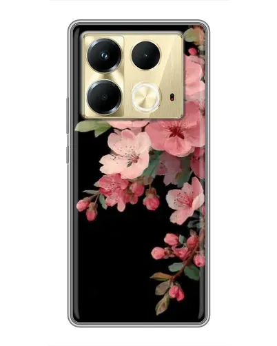 Чехол для Infinix Note 40 с картинкой «Розовая ветка сакуры»