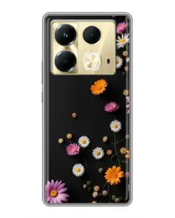 Чехол для Infinix Note 40 с картинкой «Цветочная композиция»