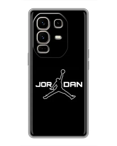 Чехол для Infinix Note 50 Pro Plus с картинкой «Nike Pink Swirl»