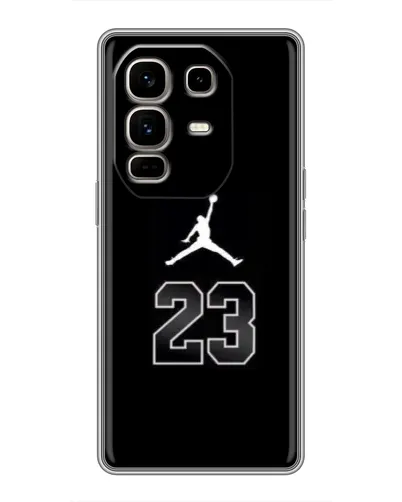 Чехол для Infinix Note 50 Pro Plus с картинкой «Jordan Flight 23»