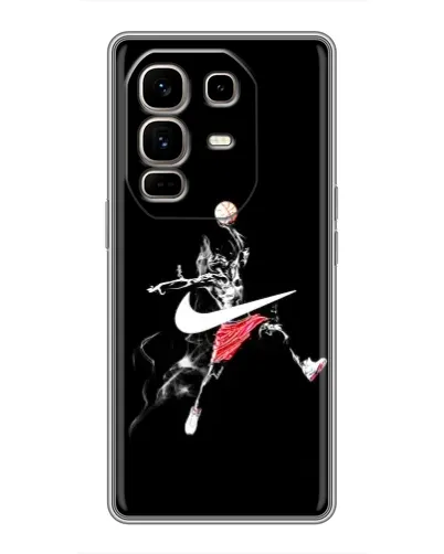 Чехол для Infinix Note 50 Pro Plus с картинкой «Jordan Jumpman»