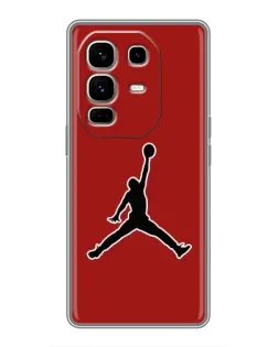 Чехол для Infinix Note 50 Pro Plus с картинкой «Jordan Red Back»
