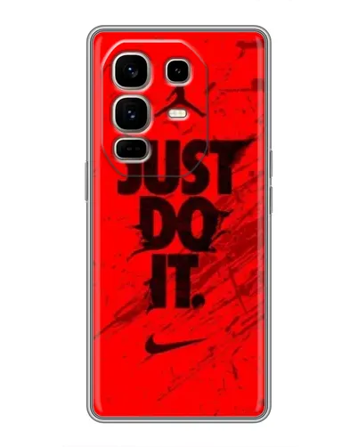 Чехол для Infinix Note 50 Pro Plus с картинкой «Nike Just Do It»