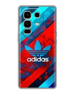 Чехол для Infinix Note 50 Pro Plus с картинкой «Абстракция Adidas»