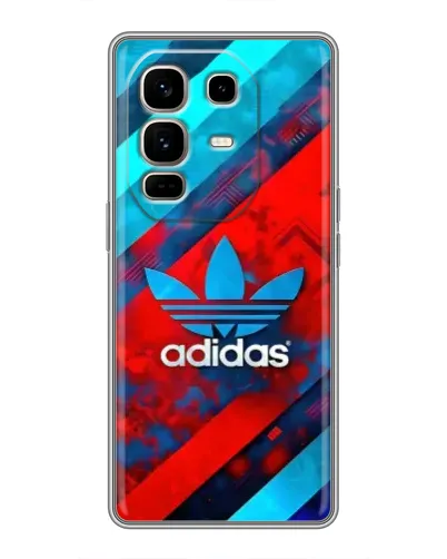 Чехол для Infinix Note 50 Pro Plus с картинкой «Абстракция Adidas»