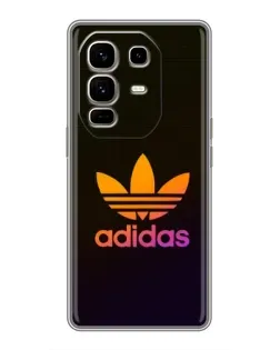 Чехол для Infinix Note 50 Pro Plus с картинкой «Градиент Adidas»
