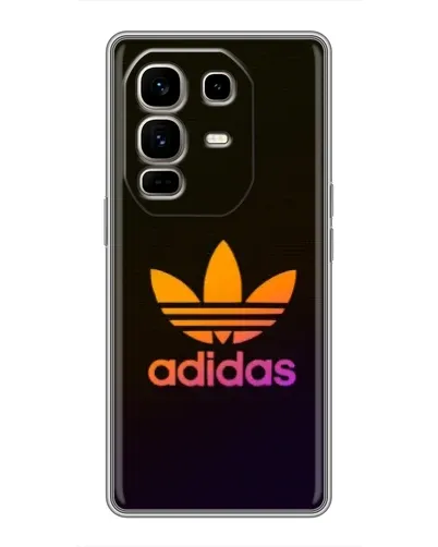 Чехол для Infinix Note 50 Pro Plus с картинкой «Градиент Adidas»
