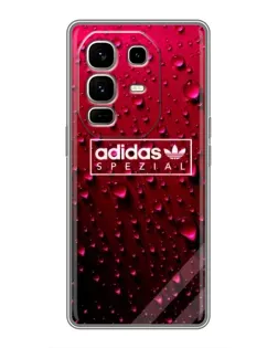 Чехол для Infinix Note 50 Pro Plus с картинкой «Adidas Gold Marble»