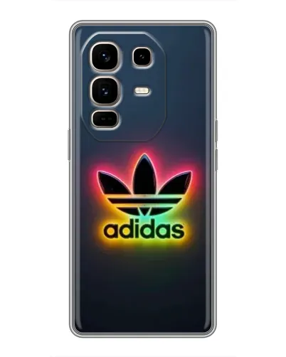 Чехол для Infinix Note 50 Pro Plus с картинкой «Неоновый Adidas»