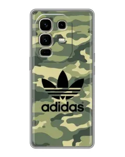 Чехол для Infinix Note 50 Pro Plus с картинкой «Милитари стиль Adidas»