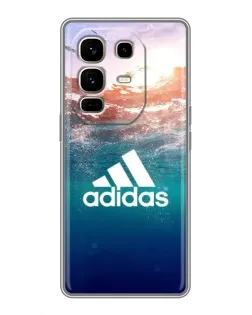 Чехол для Infinix Note 50 Pro Plus с картинкой «Океанская глубина адидас»