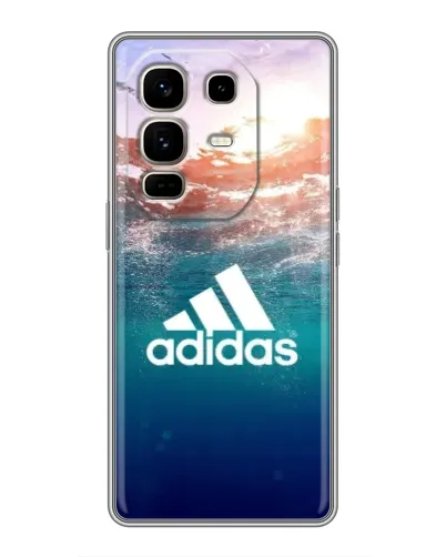Чехол для Infinix Note 50 Pro Plus с картинкой «Океанская глубина адидас»