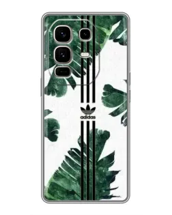 Чехол для Infinix Note 50 Pro Plus с картинкой «Пальмовые листья адидас»