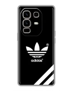 Чехол для Infinix Note 50 Pro Plus с картинкой «Adidas с диагональными полосами»
