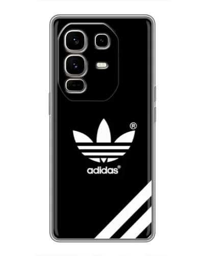 Чехол для Infinix Note 50 Pro Plus с картинкой «Adidas с диагональными полосами»