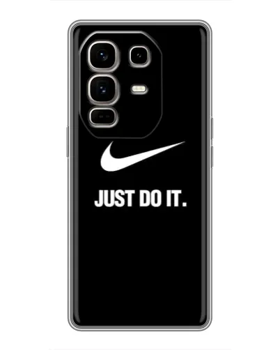 Чехол для Infinix Note 50 Pro Plus с картинкой «Классический принт Nike»