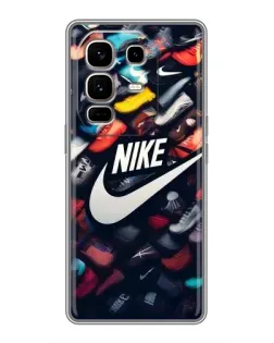 Чехол для Infinix Note 50 Pro Plus с картинкой «Коллекция кроссовок Nike»