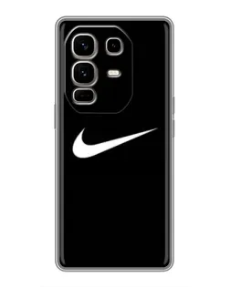 Чехол для Infinix Note 50 Pro Plus с картинкой «Минималистический Найк»